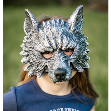 Great Pretenders Werewolf Mask Black
