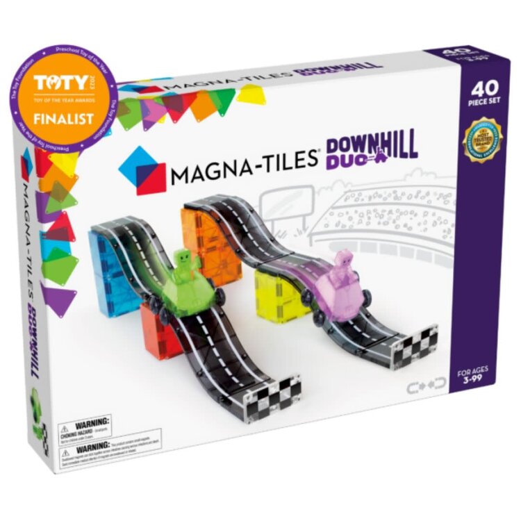 Magna-Tiles Magna-Tiles Downhill Duo 40 Piece Set