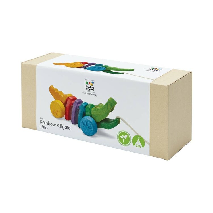 Plan Toys Rainbow Alligator