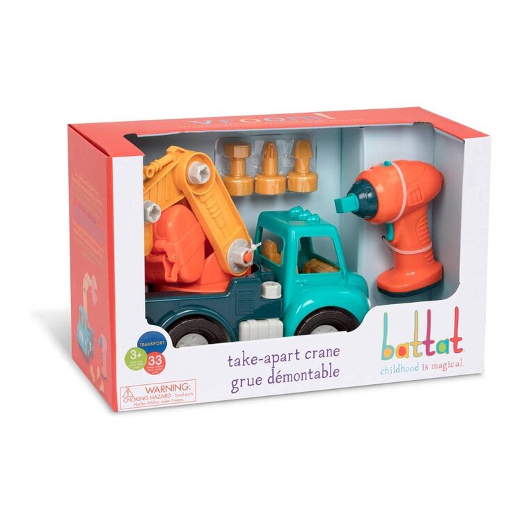 Battat Battat Take Apart Crane Truck