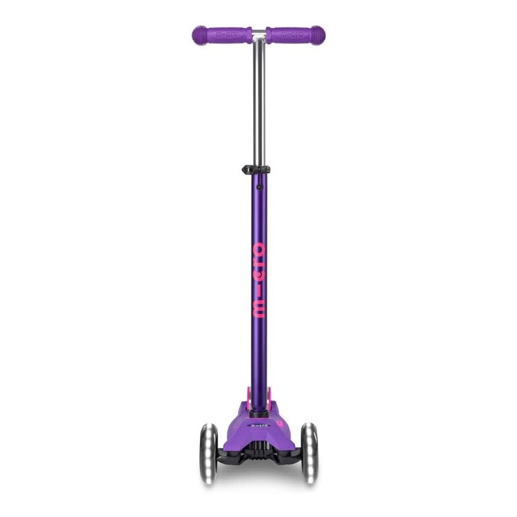 Micro Kickboard Purple LED Maxi Scooter
