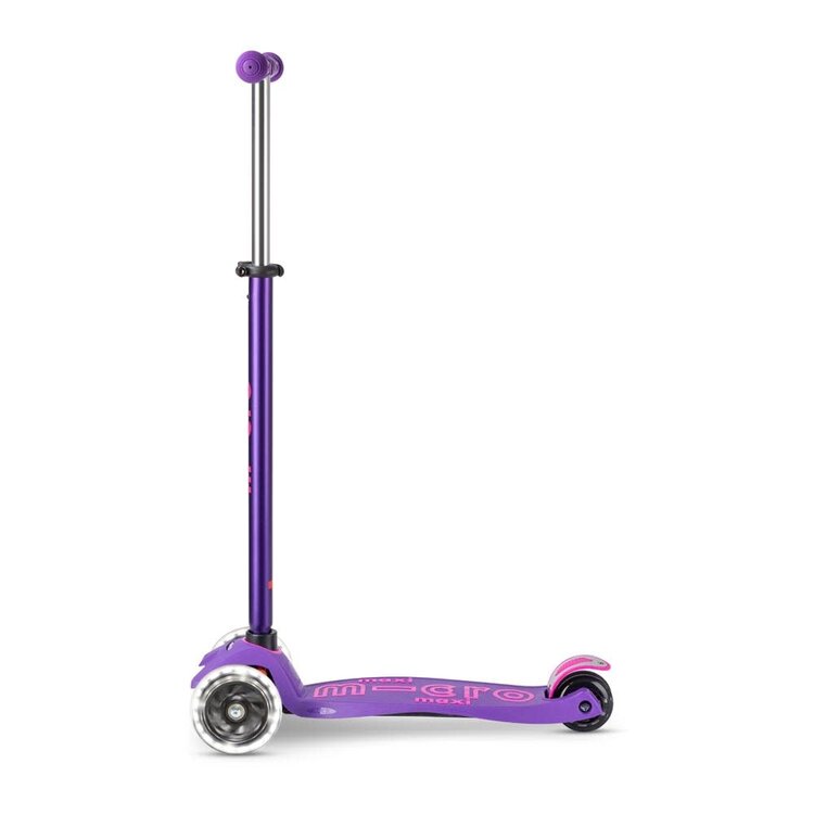 Micro Kickboard Purple LED Maxi Scooter