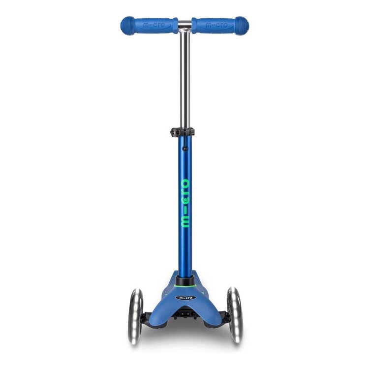 Micro Kickboard Crystal Blue LED Mini Scooter