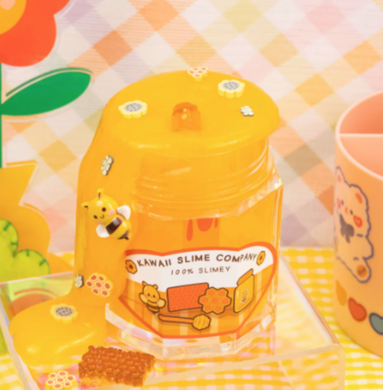 Kawaii Slime Homemade Honey Clear Slime Jar