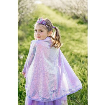 Great Pretenders Lilac Sequins Cape, Size 7-8