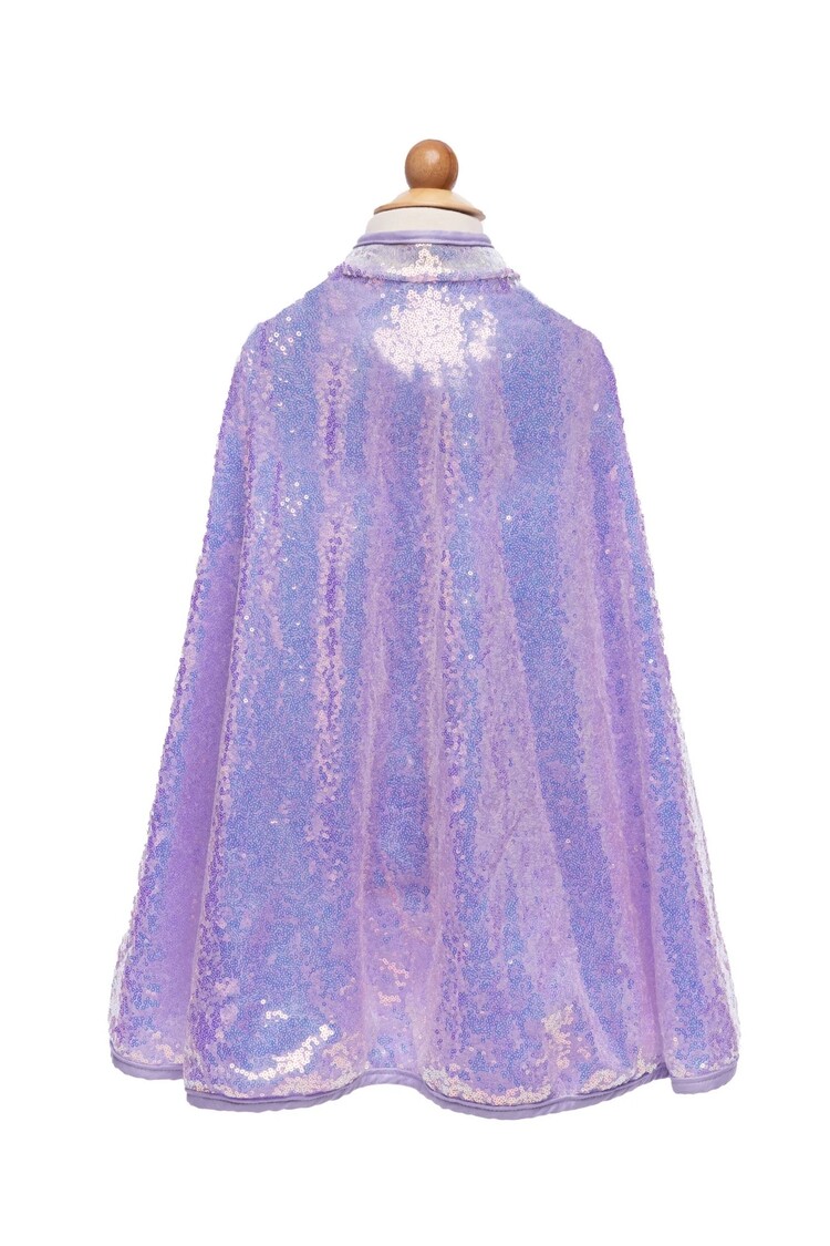 Great Pretenders Lilac Sequins Cape, Size 7-8