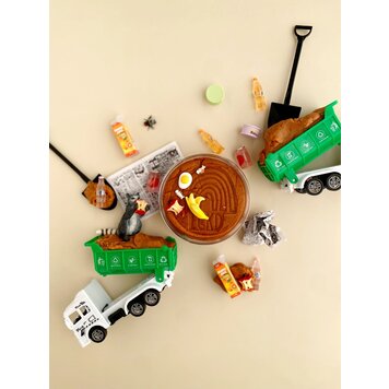 Earth Grown KidDoughs Garbage Sensory Play Dough Kit