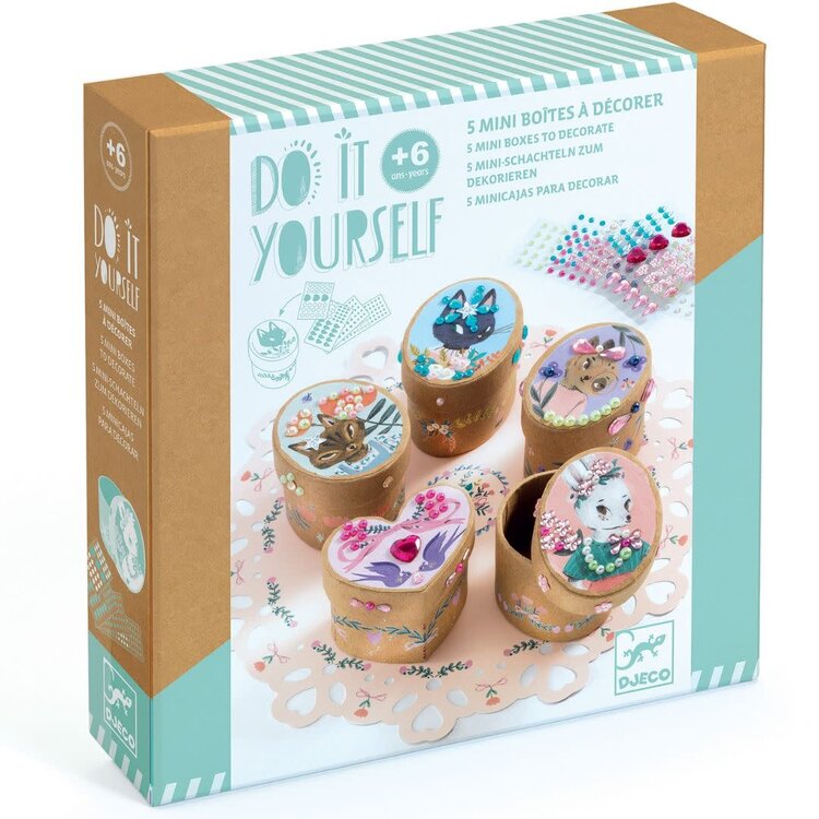 Djeco Adorable Mini Boxes DIY Craft Kit