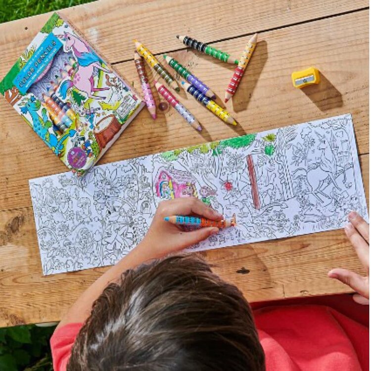 Eeboo Magical Creatures Biggie  Mini Mural