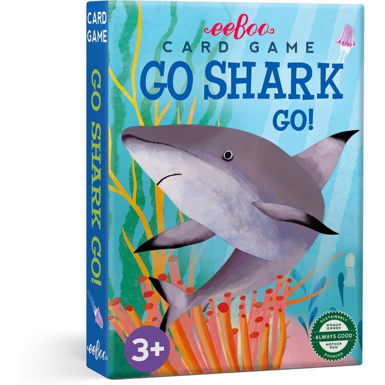 Eeboo Go Shark Go! Playing Cards