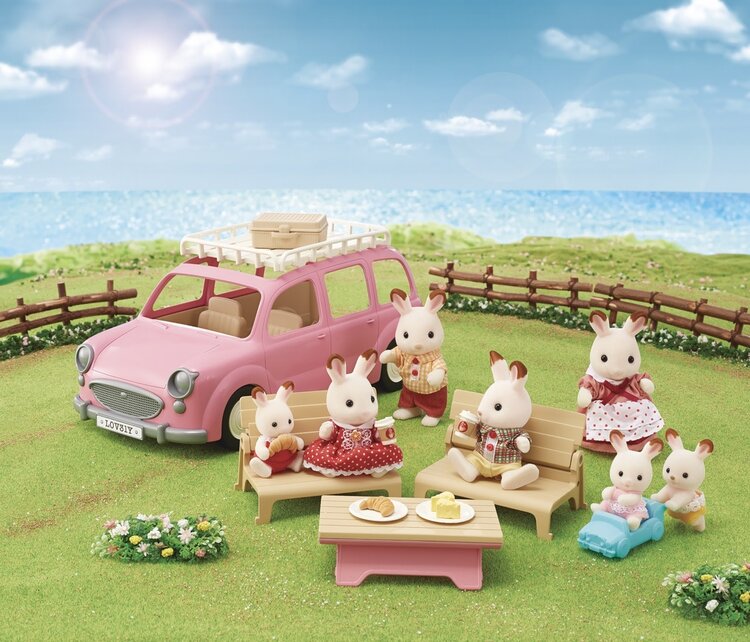 Calico Critters Family Picnic Van Calico Critter CC