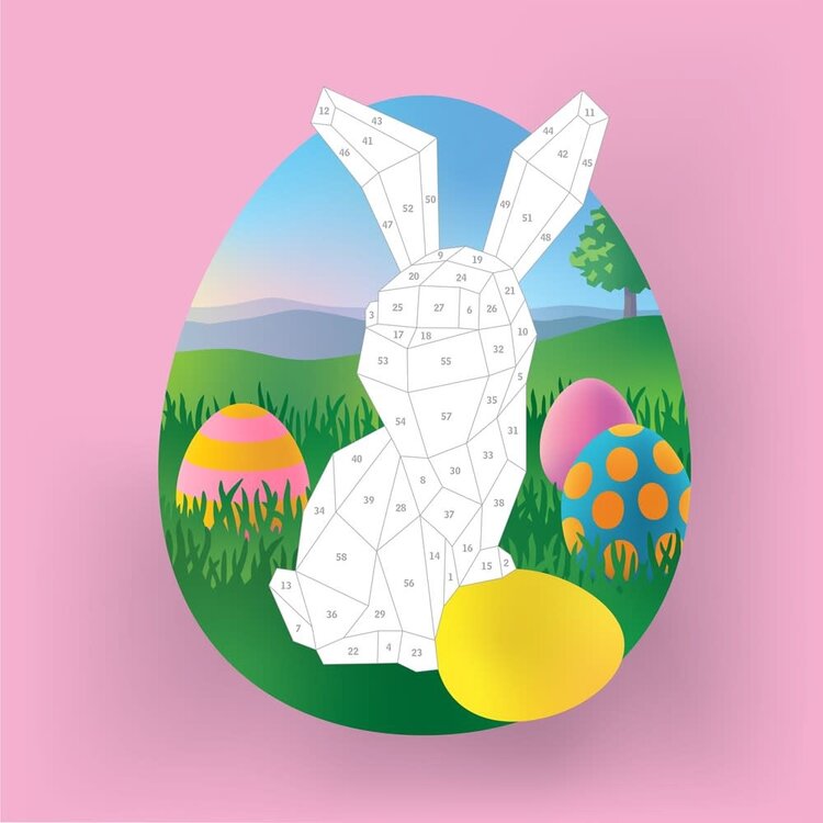 Paint By Sticker Easter