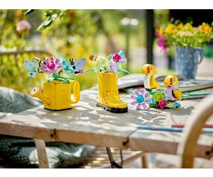 Flowers in Watering Can LEGO Creator Mudpuddles Toys and Books