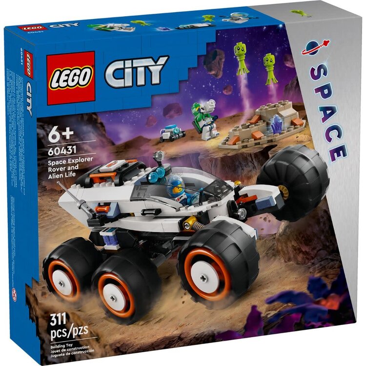 Lego Space Explorer Rover and Alien Life LEGO City