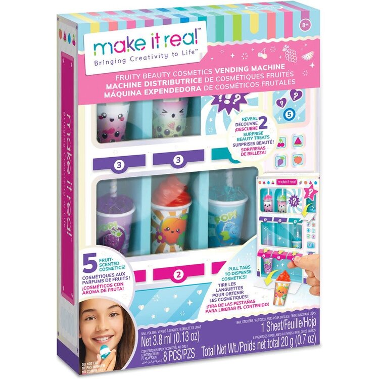 Make It Real Fruity Beauty Cosmetics Vending Machine