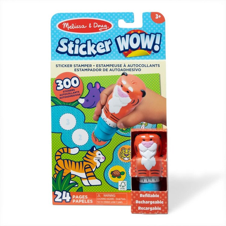 Melissa & Doug Sticker Wow! Tiger
