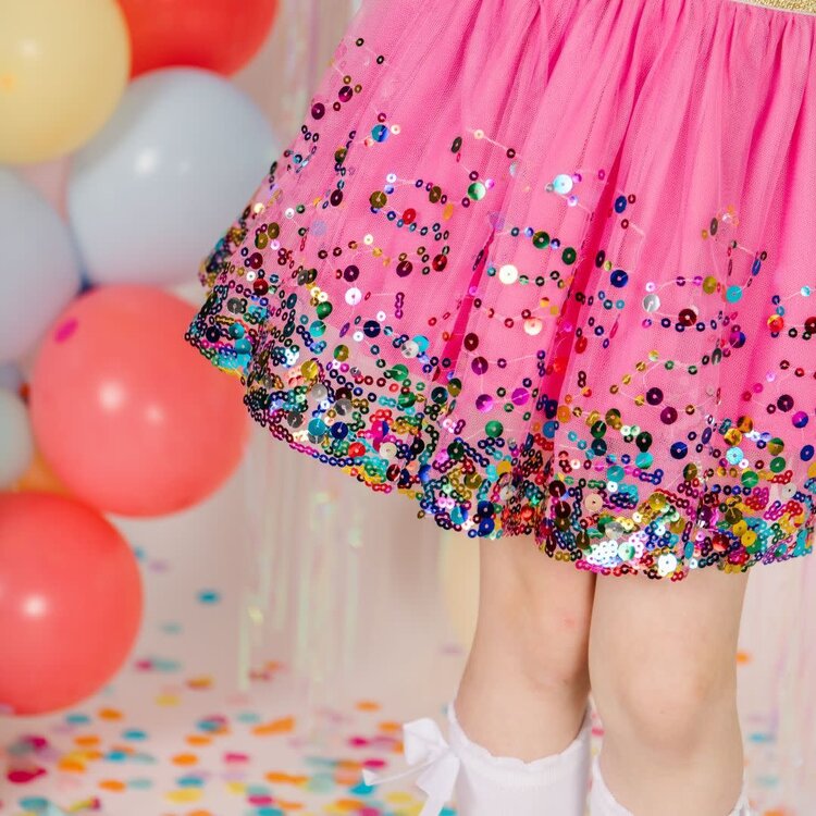 SALE! Raspberry Confetti Tutu - All Sizes