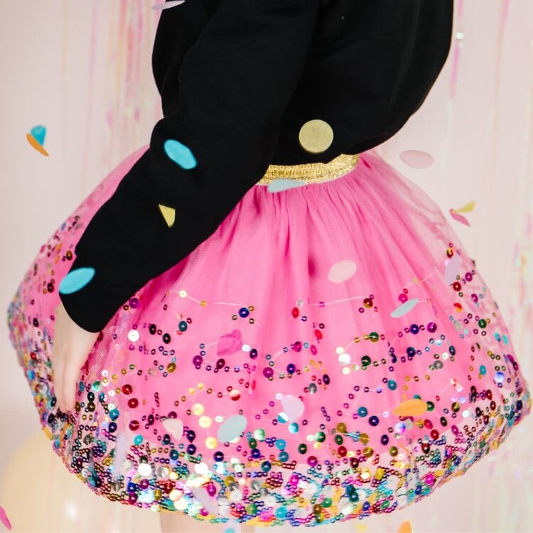 SALE! Raspberry Confetti Tutu - All Sizes