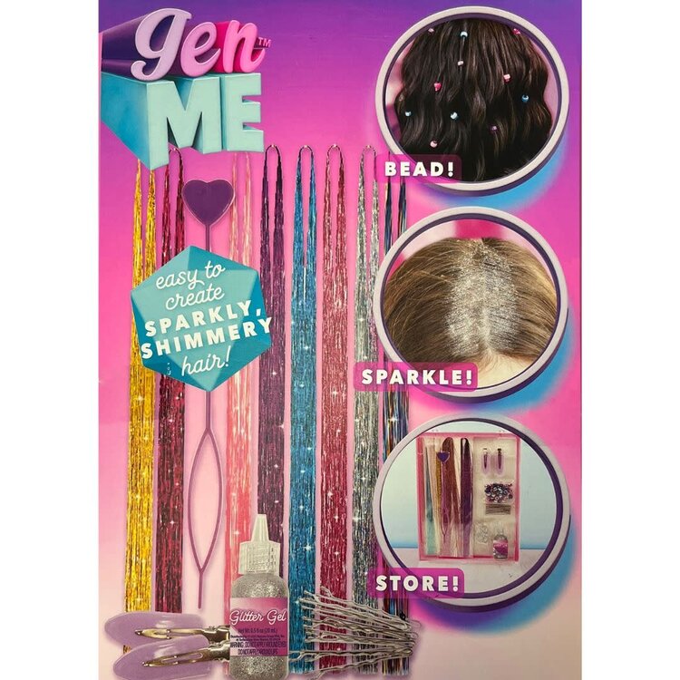 US Toy Company GenMe Sparkling Hair Tinsel