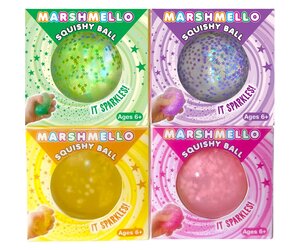 Marshmello Squishy Ball - Mudpuddles Toys and Books