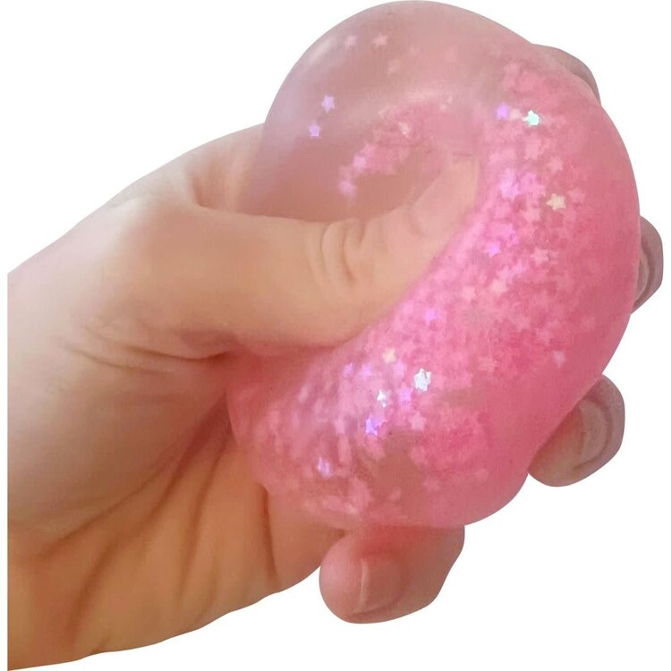 Marshmello Sparkle Squishy Ball