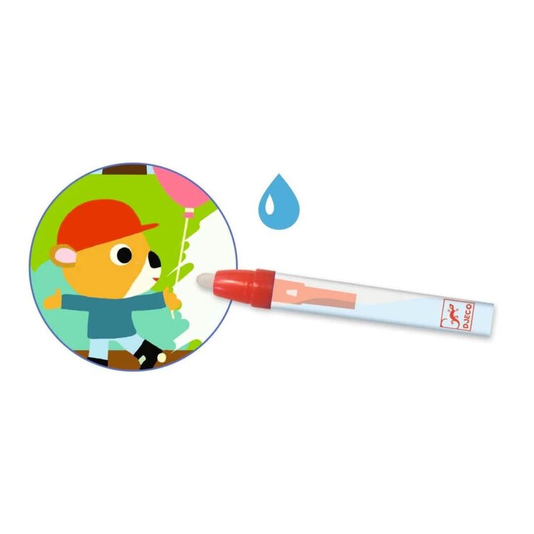 Djeco In the Park Magic Coloring