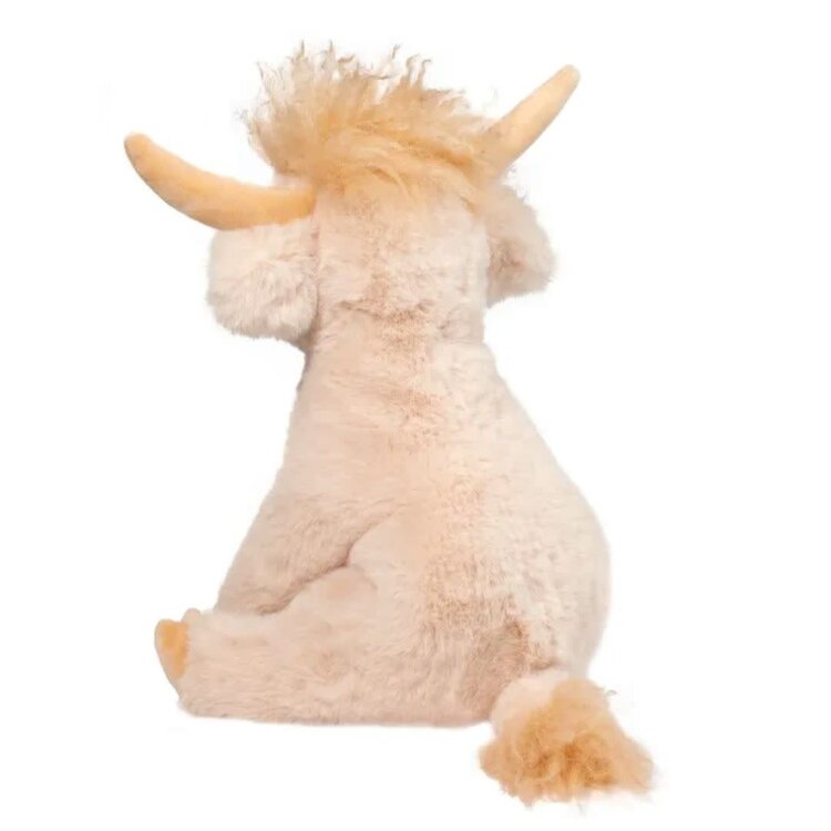 Douglas Laddie Cream Highland Cow Softie