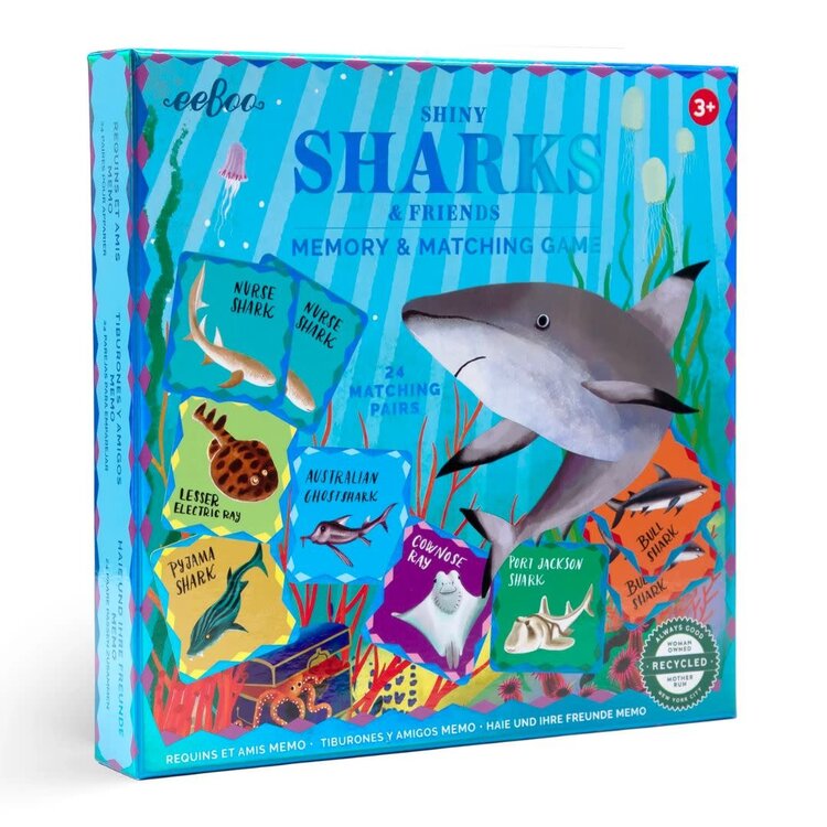 Sharks & Friends Shiny Memory Game