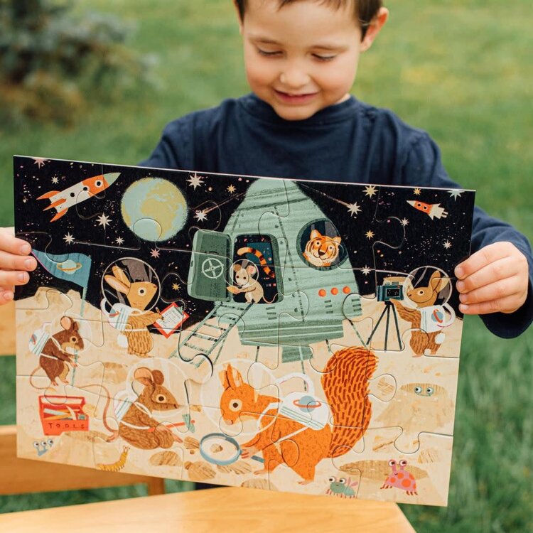 Eeboo Space Exploration Puzzle 20pc