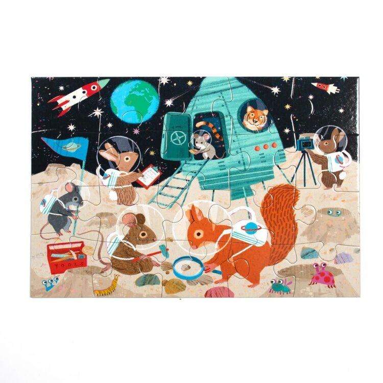 Eeboo Space Exploration Puzzle 20pc