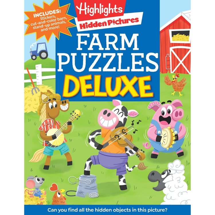 Highlights Highlights Hidden Pictures Farm Puzzles Deluxe