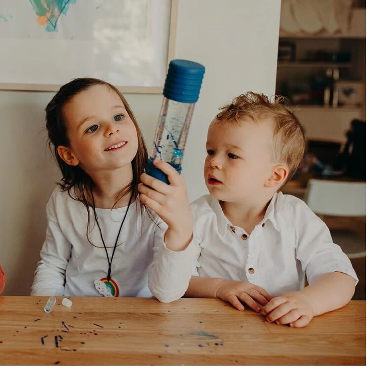 DIY Calm Down Bottle Under the Sea