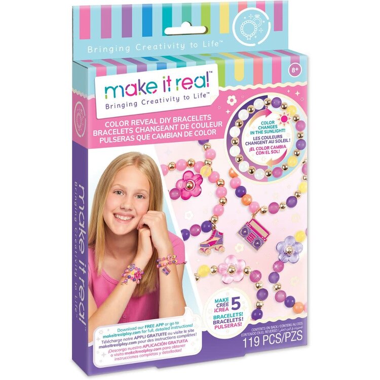 Make It Real Color Reveal DIY Bracelets