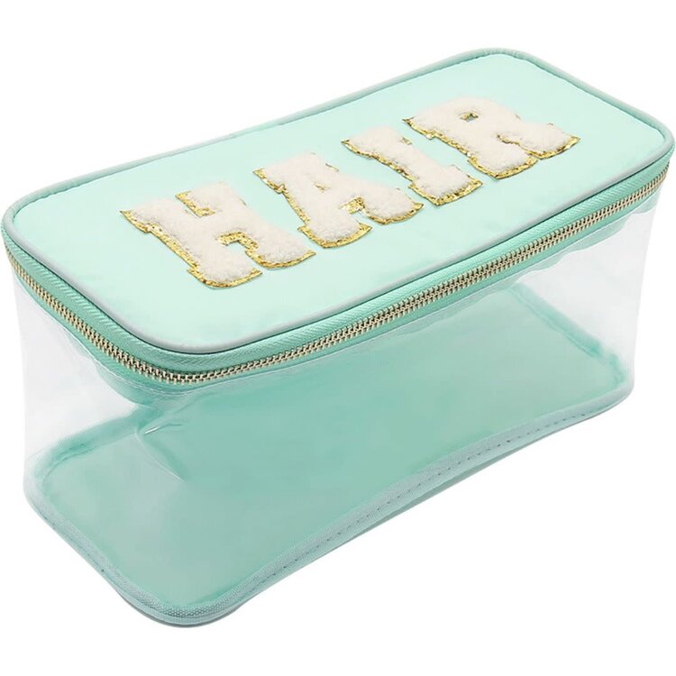 Mavi Bandz Hair Varsity Zipper Pouch