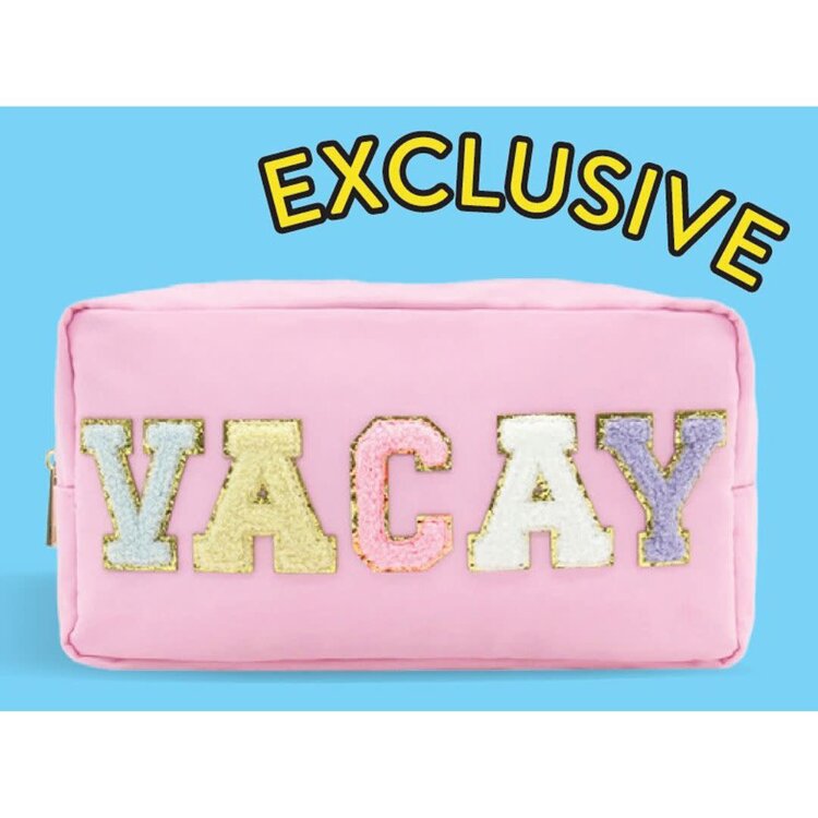 Mavi Bandz SALE! Vacay Varsity Zipper Pouch