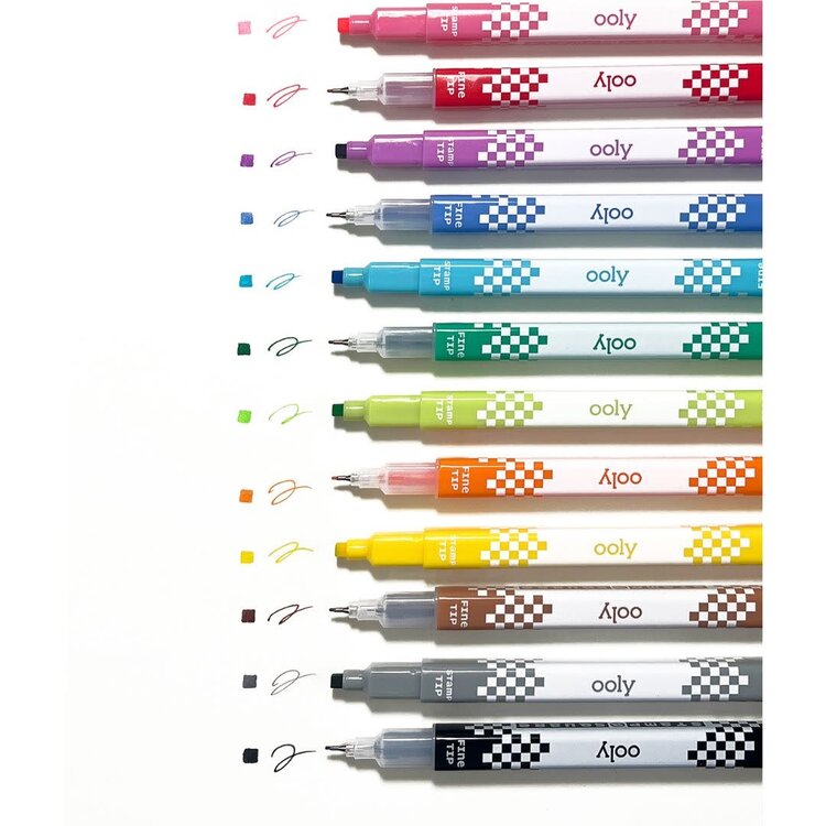 Stamp-A-Square Markers