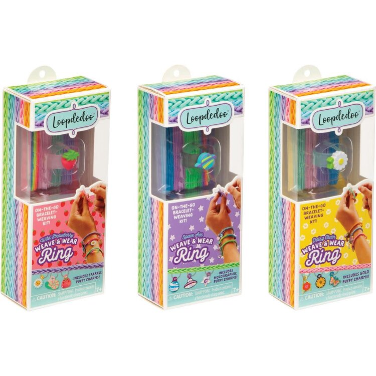 PLAYMONSTER SALE! Loopdedoo Weave & Wear Ring Asst