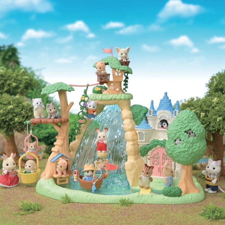 Calico Critters Secret Forest Falls