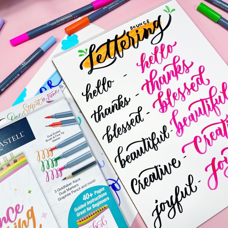 Bounce Lettering Kit