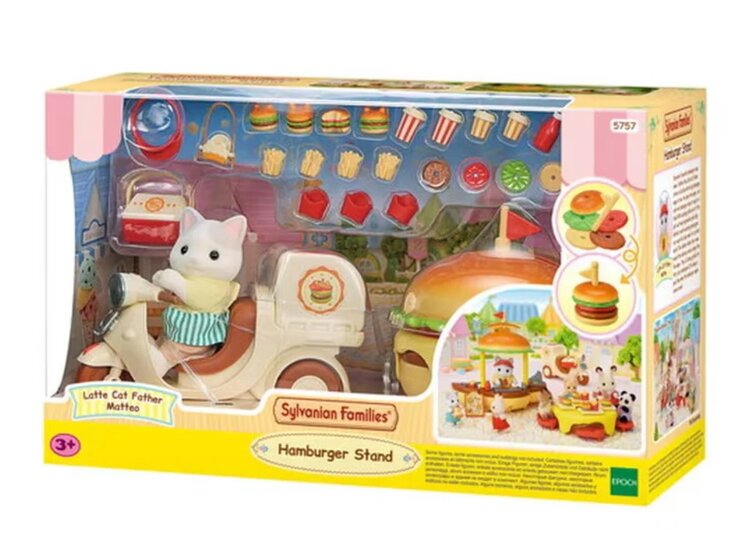 Calico Critters Hamburger Stand Calico Critter CC