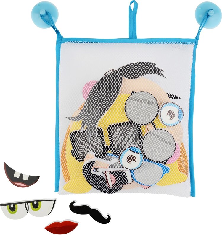 Silly Faces Bath Time Stickers