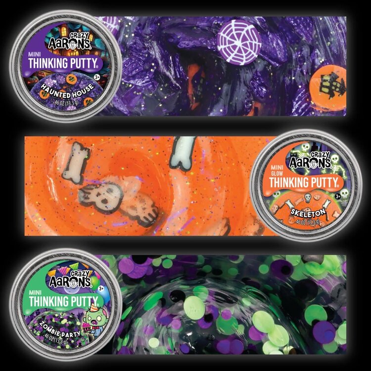 Crazy Aaron 's Mini Trick or Treat Thinking Putty