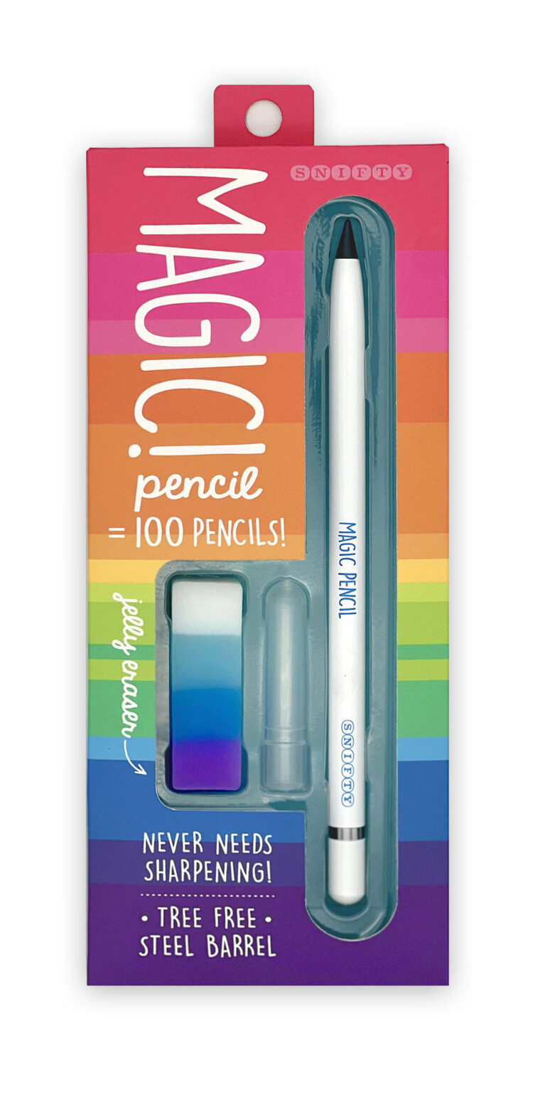 Magic Pencil & Eraser Set White