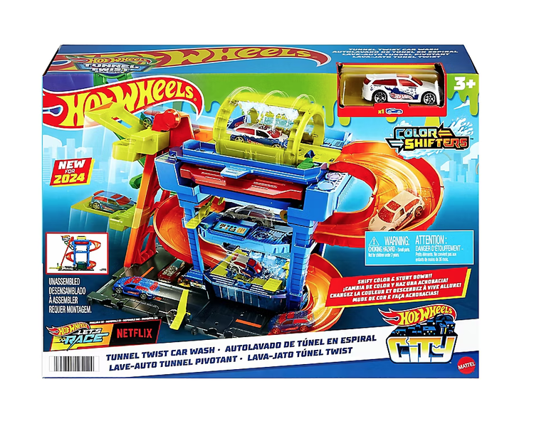 Mattel Hot Wheels Tunnel Twist Car Wash