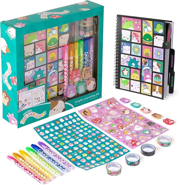 Squishmallows Graphic Journaling Set Fashion Angels