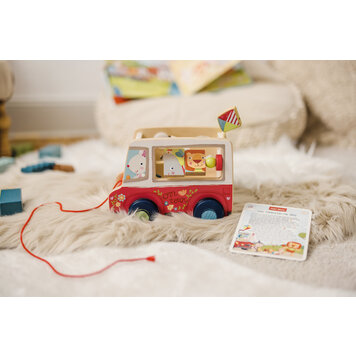 Bababoo Friends on Tour Push and Pull Toy