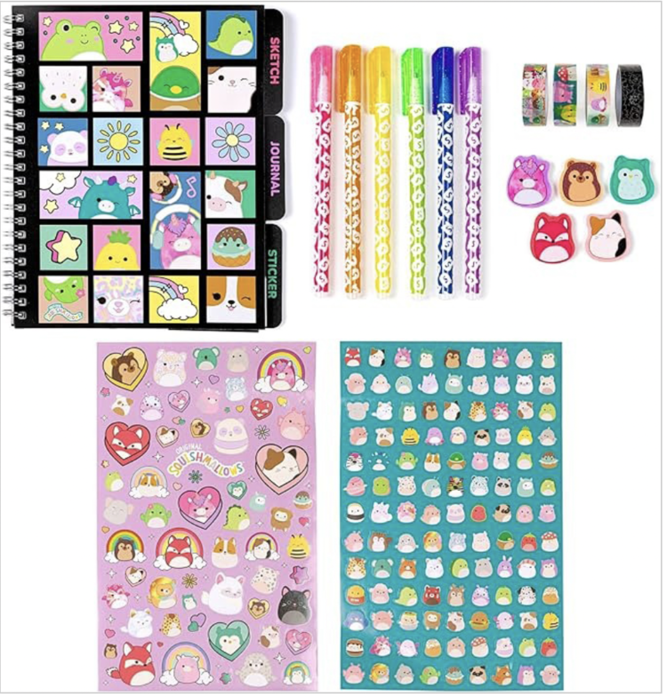 Squishmallows Graphic Journaling Set Fashion Angels