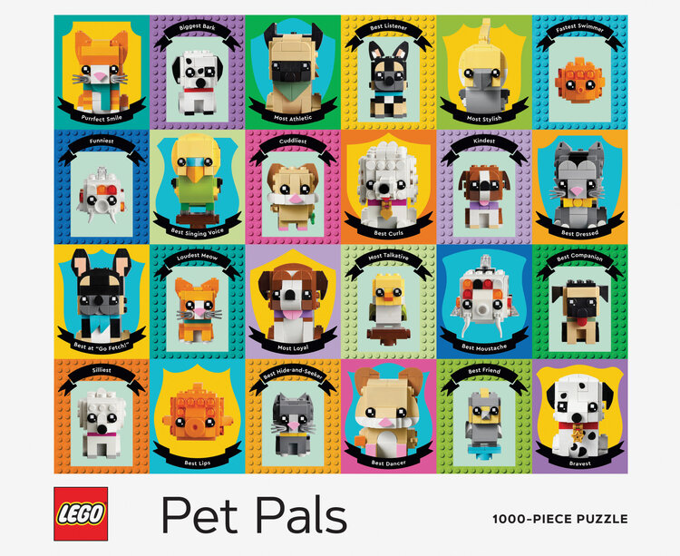 Pet Pals LEGO 1000 Pc  Puzzle