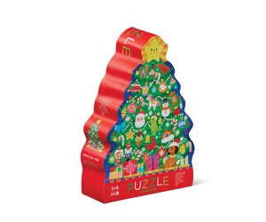 Christmas Tree 24-pc Floor Puzzle - Mudpuddles Toys and Books