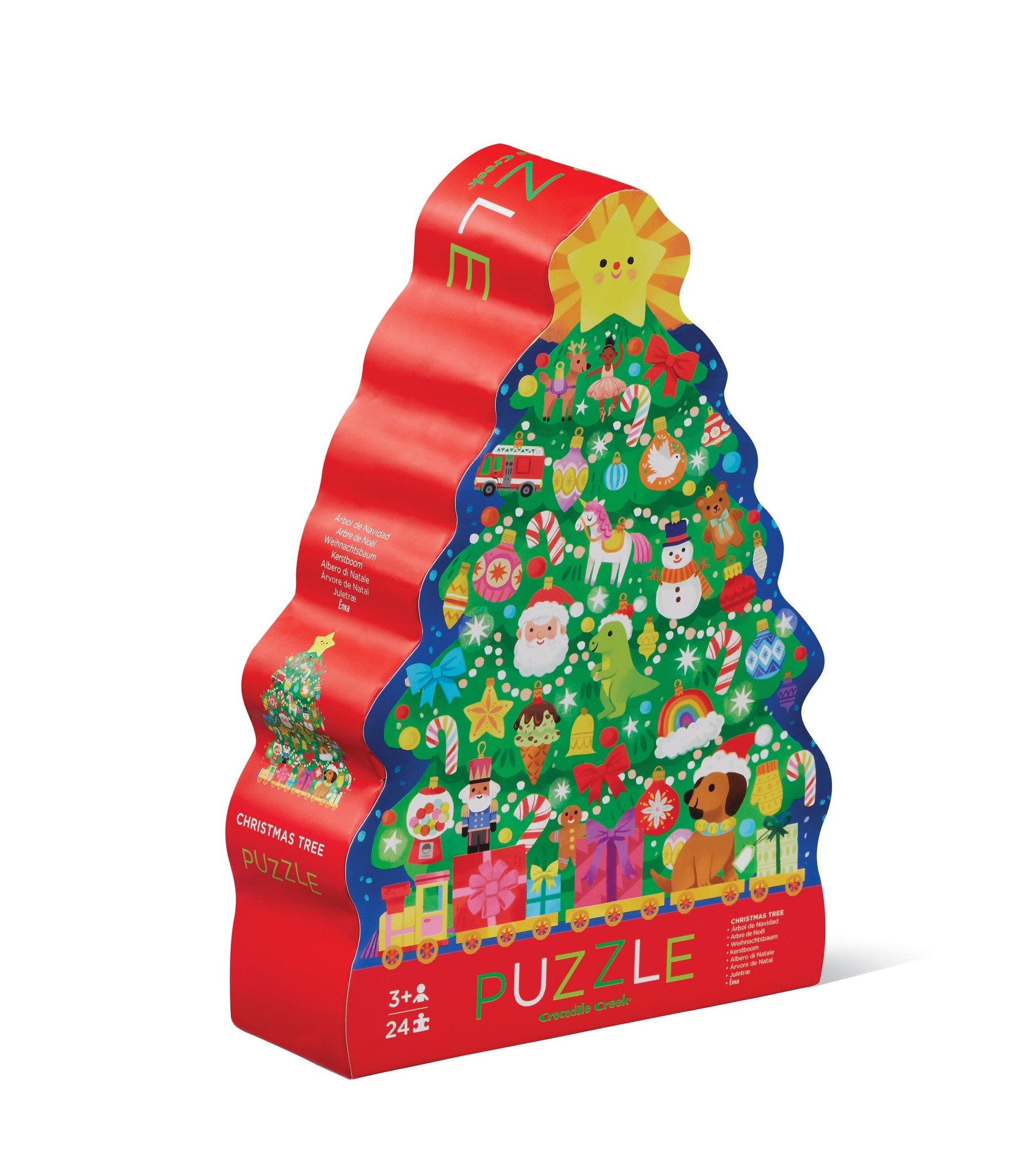 Christmas Tree 24-pc Floor Puzzle - Mudpuddles Toys and Books